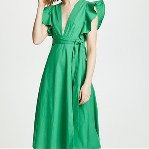 Shopbop Valencia & Vine Molly Poplin wrap dress